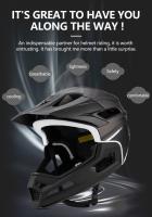 Casco De Motocicleta Para Off-Road Bicicleta Downhill MX DH ATV MTB Seguridad Anti-Colisión Transpirable Unisex Material PC Peso 790g - details 9