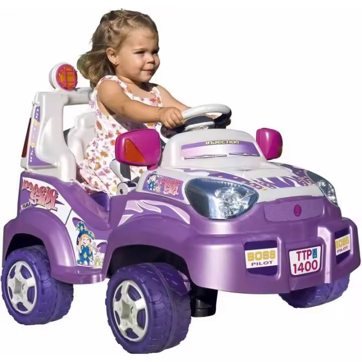 Coche Juinsa con Motor y Batería de 6v 89 X 64 X 70 Cm - Minifiguras - 1