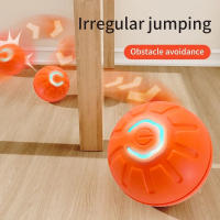 Bola Inteligente Para Perros Juguetes Electrónicos Interactivos Moverse Automáticamente USB Bouncing Para Puppies Regalo De Cumpleaños Para Gatos - details 5