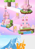 Bloques De Construcción Magnéticos Para Niños Castillo De Princesa Jardín STEM Montessori Sensory Juguetes Educativos Para Bebés Y Niños - details 4
