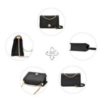 Bolso Bandolera Cadena Cruzado Bolso de Cuero PU Bolsos Mano - details 4