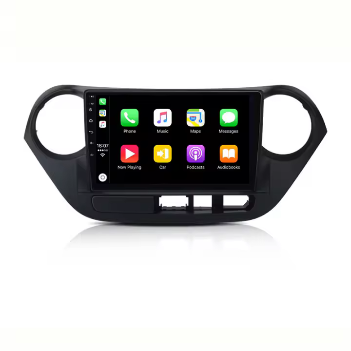 AWESAFE inalámbrico CarPlay Android Auto Radio para Hyundai Grand I10 2013 2014 2015 2016 coche reproductor multimedia GPS 2 din autoradio volante controles RDS Bluetooth - 1