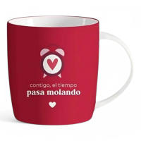 Set de 2 Tazas Mug de Cerámica con Frases Románticas 350ml❤️☕ Dcasa - details 2