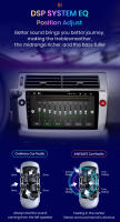 AWESAFE inalámbrico CarPlay Android Auto Radio para Citroen C4 C-triomphe c quatre 2004-2005 2006 2007 2008 2009 coche reproductor multimedia GPS 2 din autoradio volante controles RDS Bluetooth - details 13