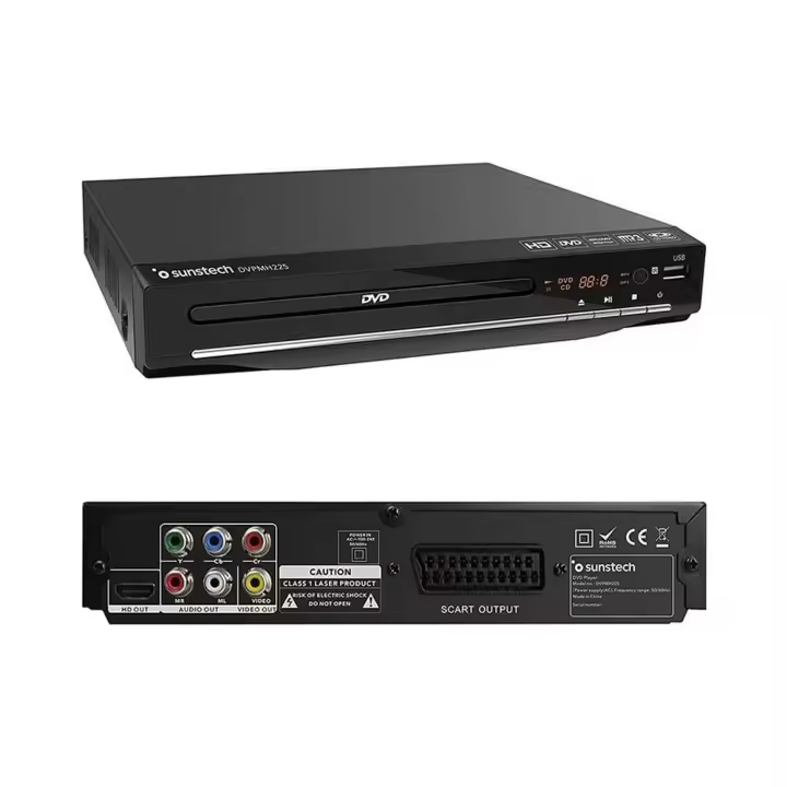 Reproductor DVD Sunstech DVPMH225BK - 1