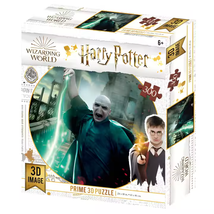 Puzzle 3d lenticular harry potter lord voldemort 300 piezas - 1