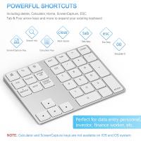 Entrada DE DATOS recargable del teclado del número 34-Key compatible para el MacBook - details 6
