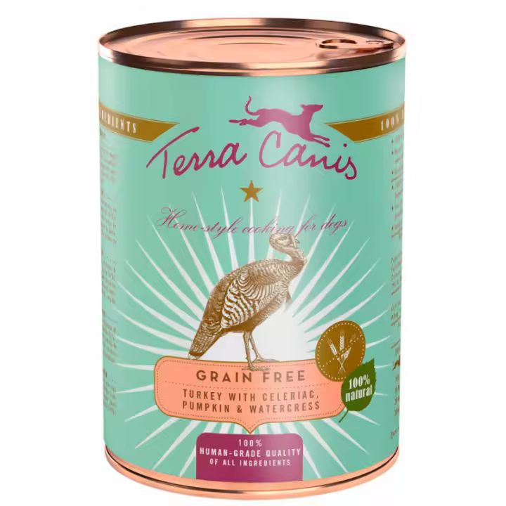 Terra Canis Grain Free Pavo con Apio 400g - 1