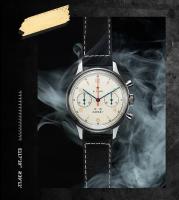 Reloj De Piloto Retro Para Hombre 1963 Reloj Automático 42mm Impermeable Cronógrafo De Cuarzo Vintage Con Correa De Nylon - details 14