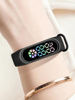 Reloj De Pulsera Deportivo Para Niños Y Niñas Colorido Y Sencillo Pantalla Táctil LED Regalo De Fiestas Estilo Casual - details 5