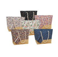 EILV - Bolso de Playa con Estampado Floral y Neceser a Juego – Base de Yute - details 0