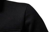 2024 otoño e invierno nuevo estilo terciopelo engrosado waffle chaqueta de punto con solapa para hombre abrigo con bolsillo tops para hombres - details 31