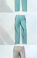 Leggings De Yoga Para Mujer De Cintura Alta Y Scrunch Butt Tejidos Sin Costuras Fitness Gimnasio Deportivos Con Bolsillos - details 5