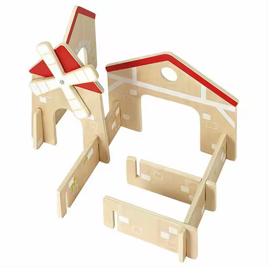 Decorado de pueblo para construir - 1