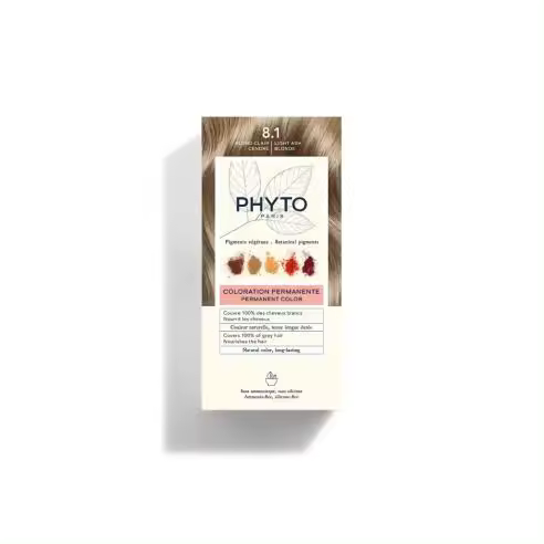 PHYTOCOLOR VEGETAL 8.1 RUBIO CLARO CENIZA - 1