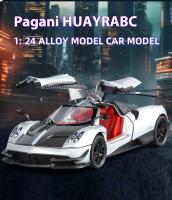 Modelo De Coche Pagani Huayra a Escala 1:24 Con Acción De Retroceso Retro Para Regalo Perfecto Para Enthusiasts De Carreras Y Coleccionables De Exposición - details 5