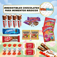 Cajita Regalo San Valentín I Love You con 20 Chocolates Kinder Bueno, Galletas Oreo, Kinder Schoko Bons, Ositos Haribo, Kit Kat, Huesitos, Galleta Lotus Biscoff y Mucho Más. Incluye Tarjeta I Love You. Creada por WikiMark - details 1