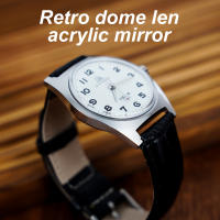 Reloj Mecánico Para Hombre Shanghai 7120 De 36mm Vintage Con Corrección De Agua 3Bar Cuarzo Arábigo Acero Inoxidable Y Correa De Cuero - details 2
