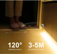 Fresnel LED COB Tira De Iluminación Con Sensor De Movimiento PIR 5V Impermeable Cortable Para Casa Cocina Baño Escaleras Corredor Luz De Noche - details 1