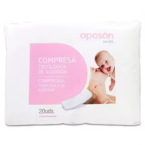 Compresa Aposan Tocológica 20U - Absorción Superior - 1