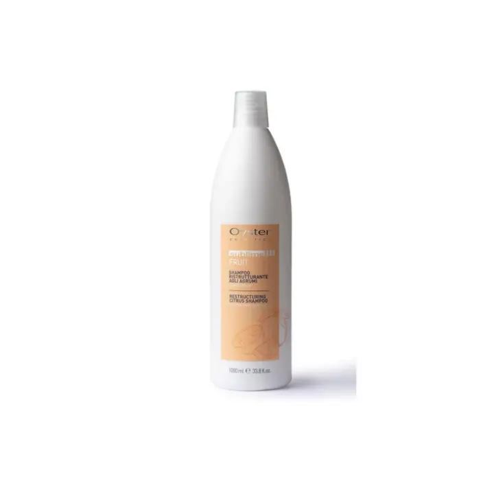 Champú Reestructurante Citrus 1000ml | Reparación Intensiva con Frutas 🍊🍋 | Brillo y Fuerza para Cabello Dañado - 1