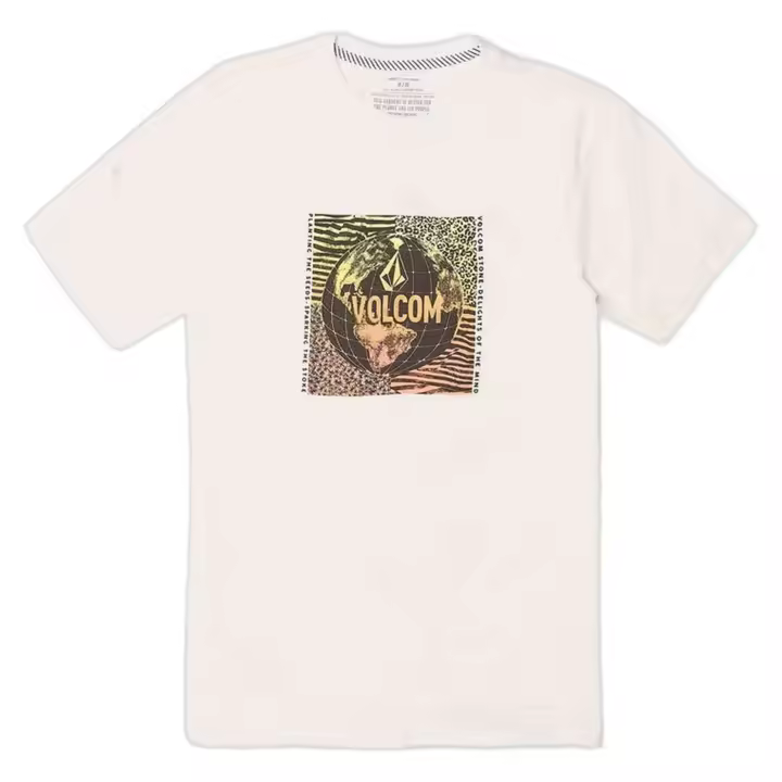 Camiseta de Manga Corta Volcom  para hombre en color blanco - 1