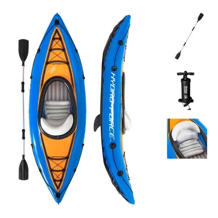 Kayak 275x81 cm + remo + inflador 65115nr - 1