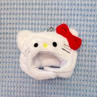 Muñeca De Peluche 15cm Accesorios Para Muñecas Kawaii Hello Kitty Cubierta De Cabeza Fluffy Decoración Para Concierto De Idolos Kpop Y Linterna - details 4