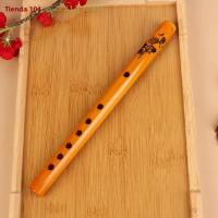Flauta De Bambú Con 6 Agujeros Instrumento Musical De Madera Para Estudiantes Guía Para Principiantes En Instrumentos Musicales - details 1