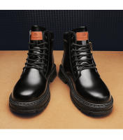 Botas De Motocicleta Para Hombre Tamaño Grande 48 Botas De Invierno Chelsea Retro Impermeables Para Senderismo Confort - details 22