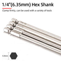 Juego De 30 Piezas De Puntas De Destornillador Magnéticas De Acero S2 100/150mm 1/4 Pulgada Rosca Hexagonal Herramientas Eléctricas Multifuncionales Antideslizantes Phillips Torx Cuadrado - details 6