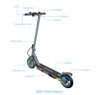 Patinete Eléctrico HONEYWHALE M2 Pro Adultos, 500W, 36V 10.4Ah Batería, Neumáticos de 8.5 pulgadas, Velocidad máxima 32 km/h, Autonomía 30 km, Freno E-ABS y de disco, Suspensión delantera y trasera - details 7