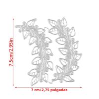 Cortadores De Metal En Forma De Ramas De Rosas Y Hojas Para Scrapbooking Y Álbumes De Fotos Herramienta De Corte De Carbono Para Papel Y Cartón - details 19