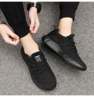 Zapatos De Correr Para Hombre Transpirables Antiguo Y Antiolor Zapatillas De Correr Con Cordones Casual Para Adultos - details 21