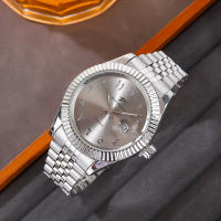 Reloj De Pulsera De Lujo Para Hombre Reloj De Fecha Casual De Acero Inoxidable Reloj De Negocios Deportivo De Lujo Relajado - details 4