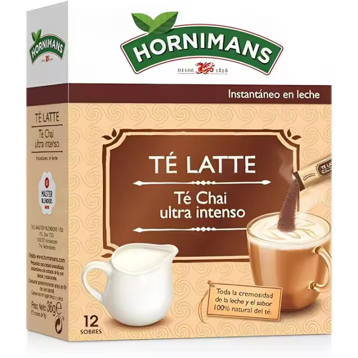 Hornimans - Té Latte Té Chai Ultra Intenso 36 g (12 Sobres) - 1