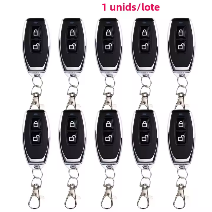 Control Remoto De Puerta De Garaje 10PCS 433.92Mhz HCS301 Código De Cifrado Dinámico 2/4 Botones Transmisor Para Abrepuertas RF - 1