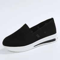 Zapatos de mujer de talla Grande, Nuevos, de Primavera y Verano, Planos, informales, de Malla transpirable, Con Suela Gruesa, Deportivos e informales. - details 7