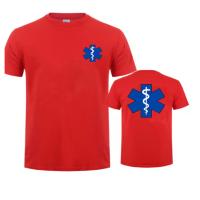 Camiseta EMT De Emergencia Ambulancia Para Hombres Y Mujeres Moda Verano Streetwear Cuello Redondo Manga Corta Casual Sport - details 2