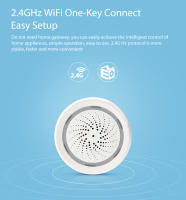 NEO Coolcam Sirena Inteligente Con Sensor De Temperatura Y Humedad Compatible Con Echo Google Home Asistente Tuya Wifi - details 1