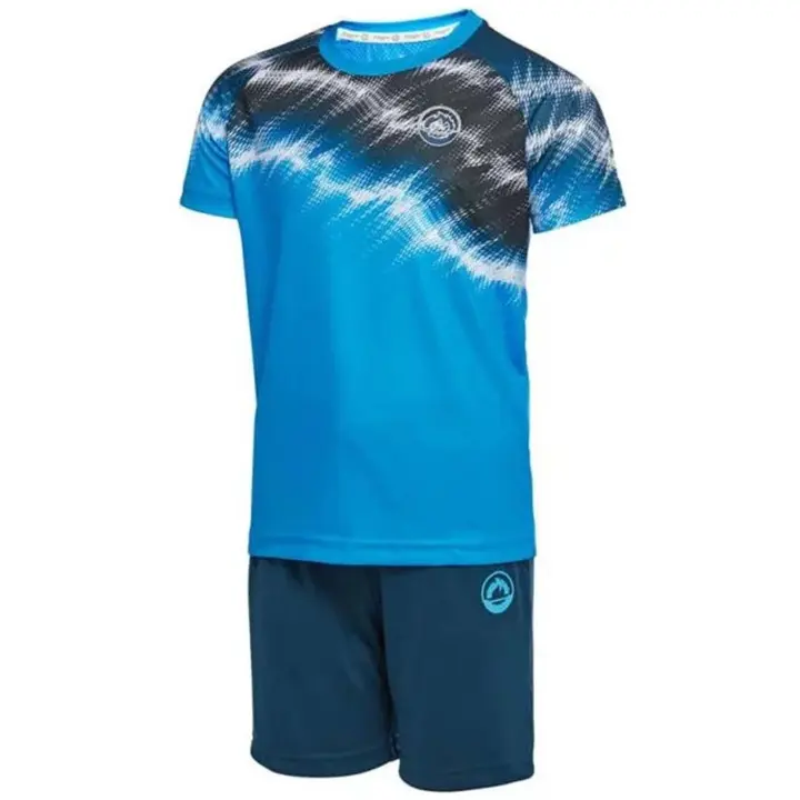 Shirt Sportswear marca J Hayber modelo Dn23070-300 para niños adolescentes en color azul - 1