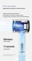 Secador De Pelo De Alta Velocidad 1600W Con Pantalla LED Y Boquilla Eléctrica Regalo Para Cabello Potente Y Con Anión - details 8