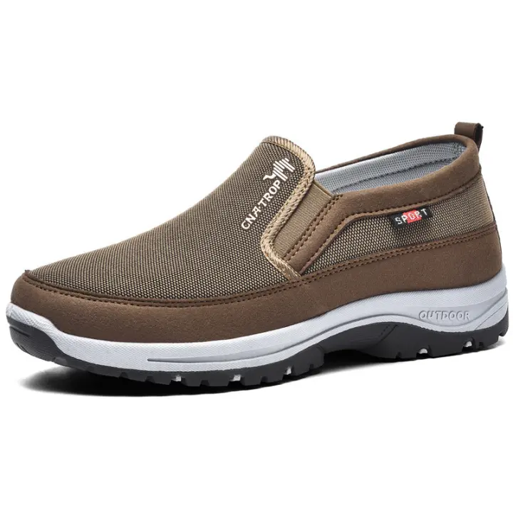 Zapatos Casual Para Padre Transpirables Y Cómodos Zapatos De Caminata Transpirables Y Cómodos Para Hombre Verano/Otoño - 1