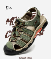 Sandalias Para Hombre De Cuero Genuino Cómodo Talla Grande Verano Exterior Sandalias De Playa Romanas Zapatos De Calzado Casual - details 2