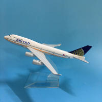 Modelo De Avión Boeing B747 De JASON TUTU 16cm Escala 1/400 Metal Para Coleccionistas Edad Recomendada 14 Años O Más - details 0