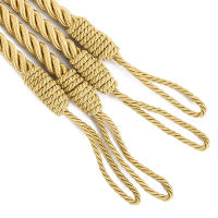 2Pcs Amarras Para Cortinas De Algodón Con Hebilla Gran Tira De Cuerda Decorativas Para Hogar Accesorios De Cortinas Estilo Moderno - details 6