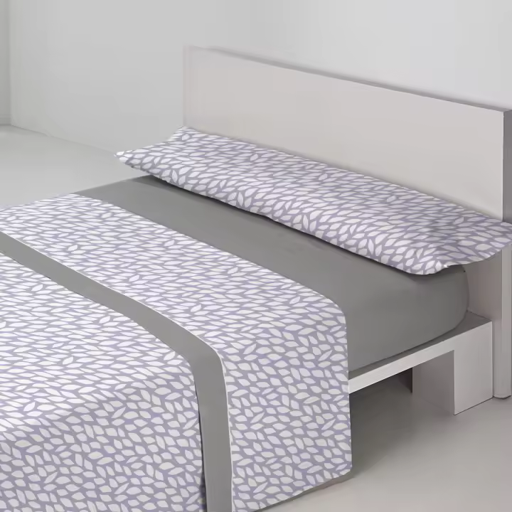 Sedalinne - Juego de Sabanas Termicas Llanes 3 Piezas - Cama 150x190 cm - Tejido Térmico Pirineo Suave - Incluye Bajera Ajustable, Encimera y Funda de Almohada - Sábanas de Invierno - Gris - 1