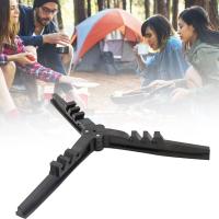 Soporte De Tanque De Gas Para Camping Plegable Y Ligero Tripode Base Para Botella Accesorios Para Estufa De Gas Negro Tamaño 6.89x6.89x0.79 Pulgadas Peso 40g - details 5
