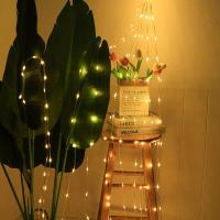 1PC 198 LED Luz De Estrella Cascada Con 8 Modos Cargado Por USB Y Control Remoto Luz De Camping Para Interior Y Exterior Decoración De Navidad - details 10