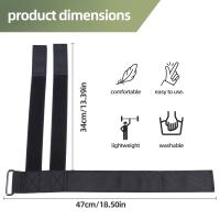 Strap De Dumbbell Para Piernas Y Pies Pesas Para Rodilla Y Tibilis Entrenador De Muslos Y Callos Equipo De Fitness Para Ejercicios De Levantamiento Y Estiramiento - details 1